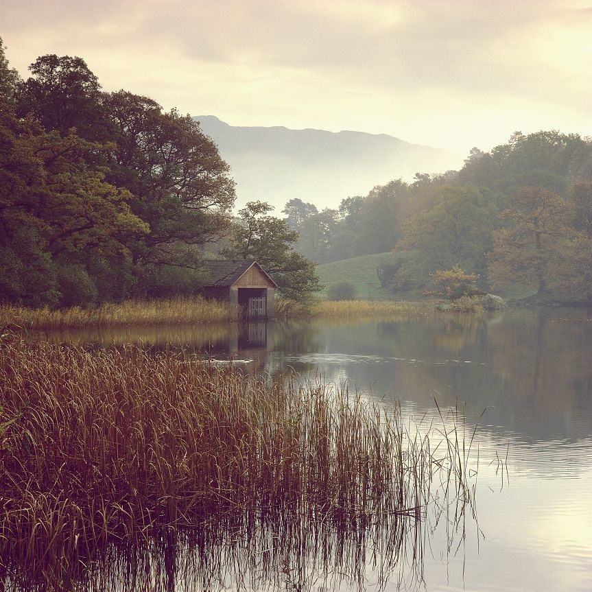 water rydal charlie waite england cumbria landscape lake landscapes exhibition britain magazine district limited